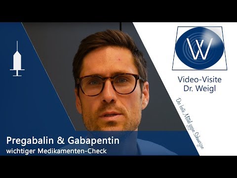 Medikamente Pregabalin, Gabapentin &amp; Carbamazepin bei Schmerzen - Antikonvulsiva/ Antiepileptika