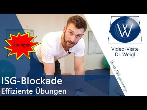 ISG Blockade selbst lösen ✅ Ganz einfach &amp; sofort Iliosakralgelenk Schmerzen weg mit Physiotherapie