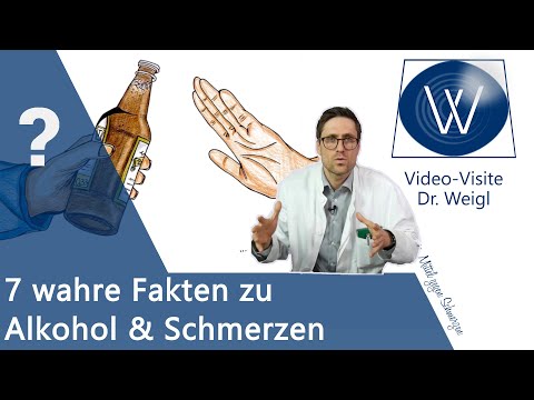 Alkohol &amp; Schmerzen: Was passiert in meinem Gehirn &amp; Körper?Was hat Alkoholschmerz mit Krebs zu tun?