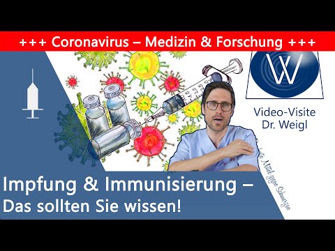 Impfen: Wie schützt uns eine Impfung? Wie bekommen wir eine Immunisierung &amp; Schutz vor Infektionen?