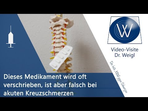 Falsche Einnahme: Wieso ist Pregabalin (Lyrica) bei akuten Kreuzschmerzen, Ischias nicht sinnvoll?