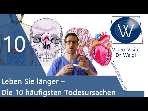 Tod &amp; Todesursachen: Wissen Sie woran wir am häufigsten versterben? Aufpassen &amp; länger leben 👍