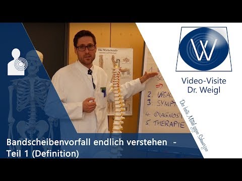 Bandscheibenvorfall: Was sind Prolaps, Protrusion &amp; die Bandscheiben? Spezifischer Rückenschmerz