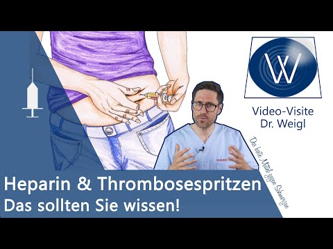 Blutverdünner Heparin: So wichtig &amp; gefährlich sind Thrombosespritzen - Thrombose &amp; Thrombozytopenie