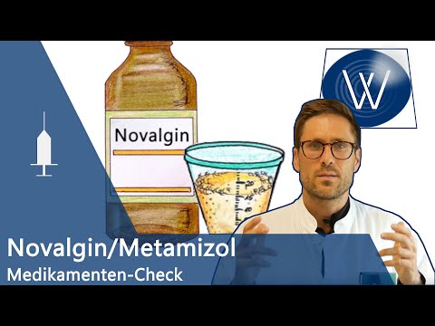 Schmerzmittel Novalgin, Novaminsulfon: Wirkung, Dosierung &amp; Nebenwirkungen // IHR Medikamenten-Check