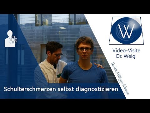 Starke Schulterschmerzen, Schmerzen unterm Schulterblatt? 5 Gründe: Kalkschulter, Arthrose Schulter