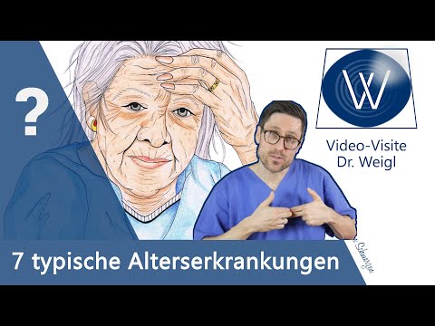 An diesen 7 Alterserkrankungen erkranken Sie wenn Sie alt sind: Arthrose, Glaukom, Rheuma, Demenz...