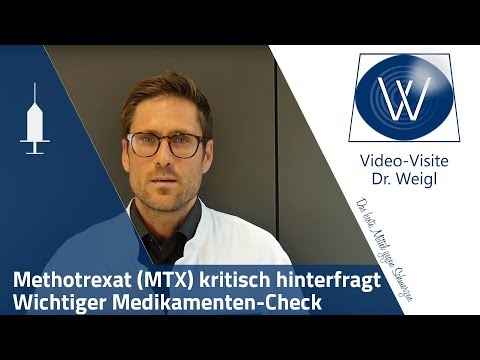 Methotrexat (MTX): Therapie bei Krebs &amp; Autoimmunerkrankungen (Rheumatoide Arthritis, Psoriasis)