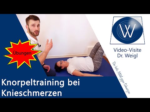 Nie wieder Knieschmerzen: Spezielles Knorpeltraining bei Arthrose &amp; Schmerzen im Knie innen &amp; außen