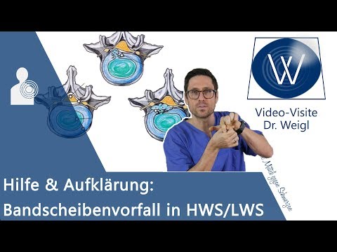 Prolaps: Rückenschmerzen durch Bandscheibenvorfall in HWS/ LWS ⚡ Symptome, Gefahren &amp; Therapie