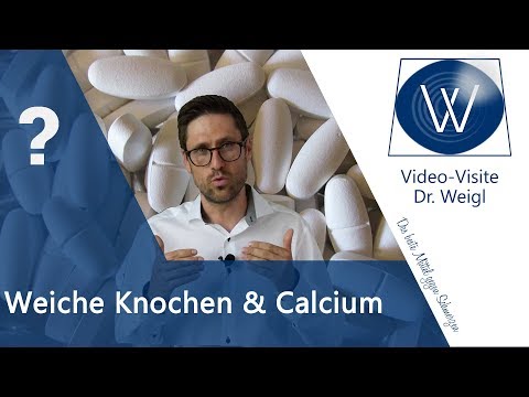 Mineralstoff Calcium &amp; Calciummangel - Die wichtige Rolle von Vitamin D &amp; Gefahren für Osteoporose