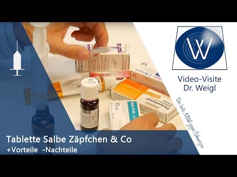 Novalgin, Diclofenac etc. als Tablette, Salbe? Schmerzmittel als Salbe, Tablette, Zäpfchen, Spritze