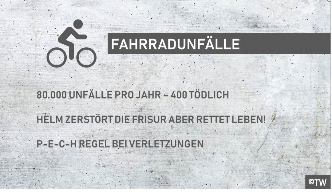 gang 7 geht nicht mehr nach sturz mit fahrrad