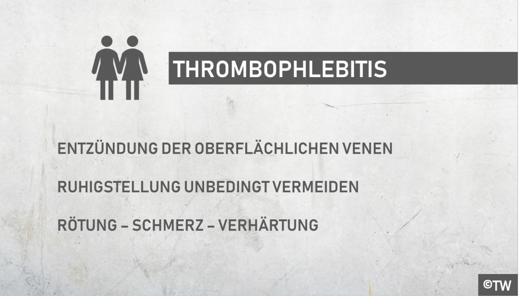 DoktorWeigl erklärt Thrombophlebitis
