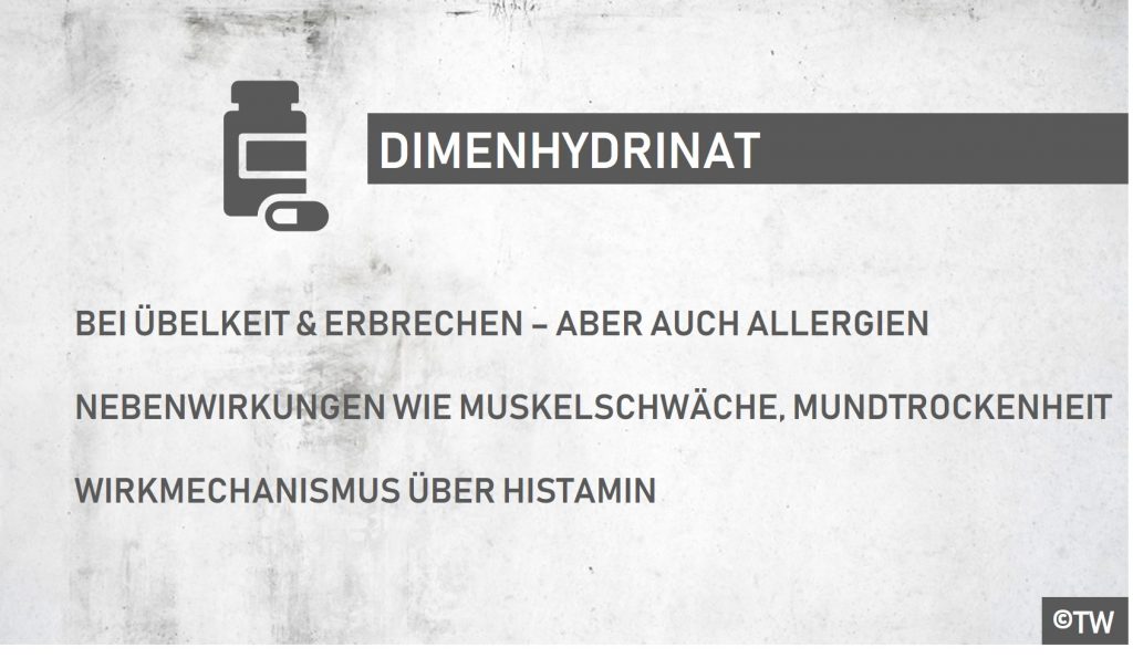 DoktorWeigl erklärt Das Antihistaminikum Dimenhydrinat (Vomex®) – Gegen