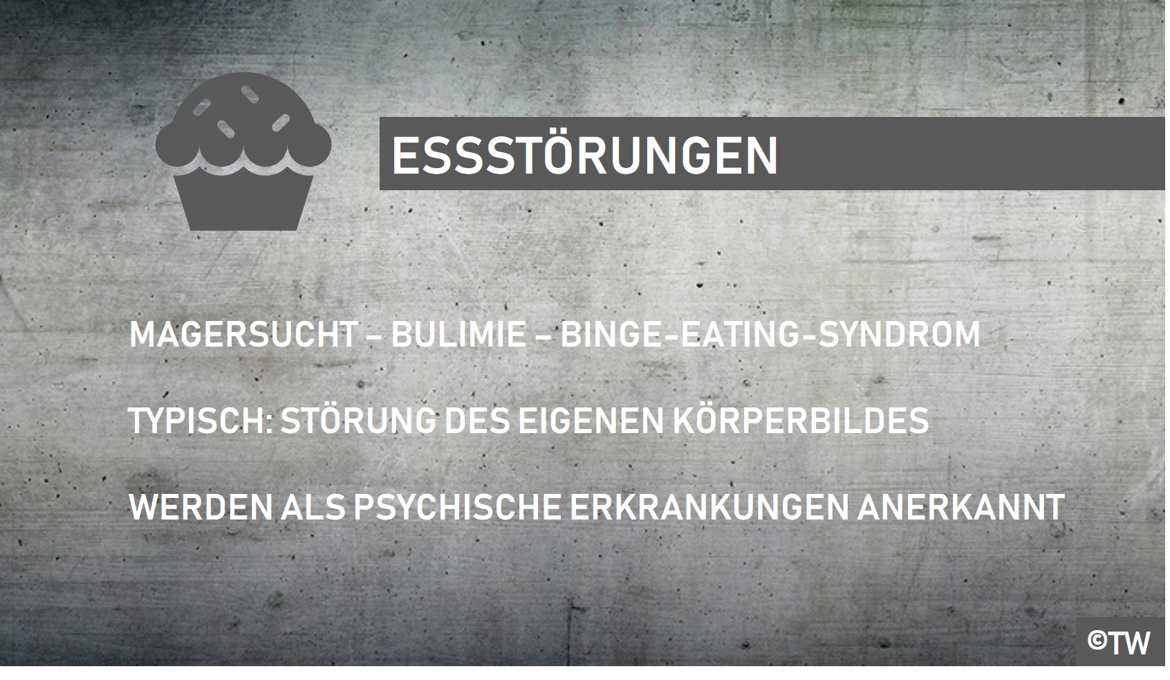 Essen Sie nicht abnehmen Magersucht und Bulimie