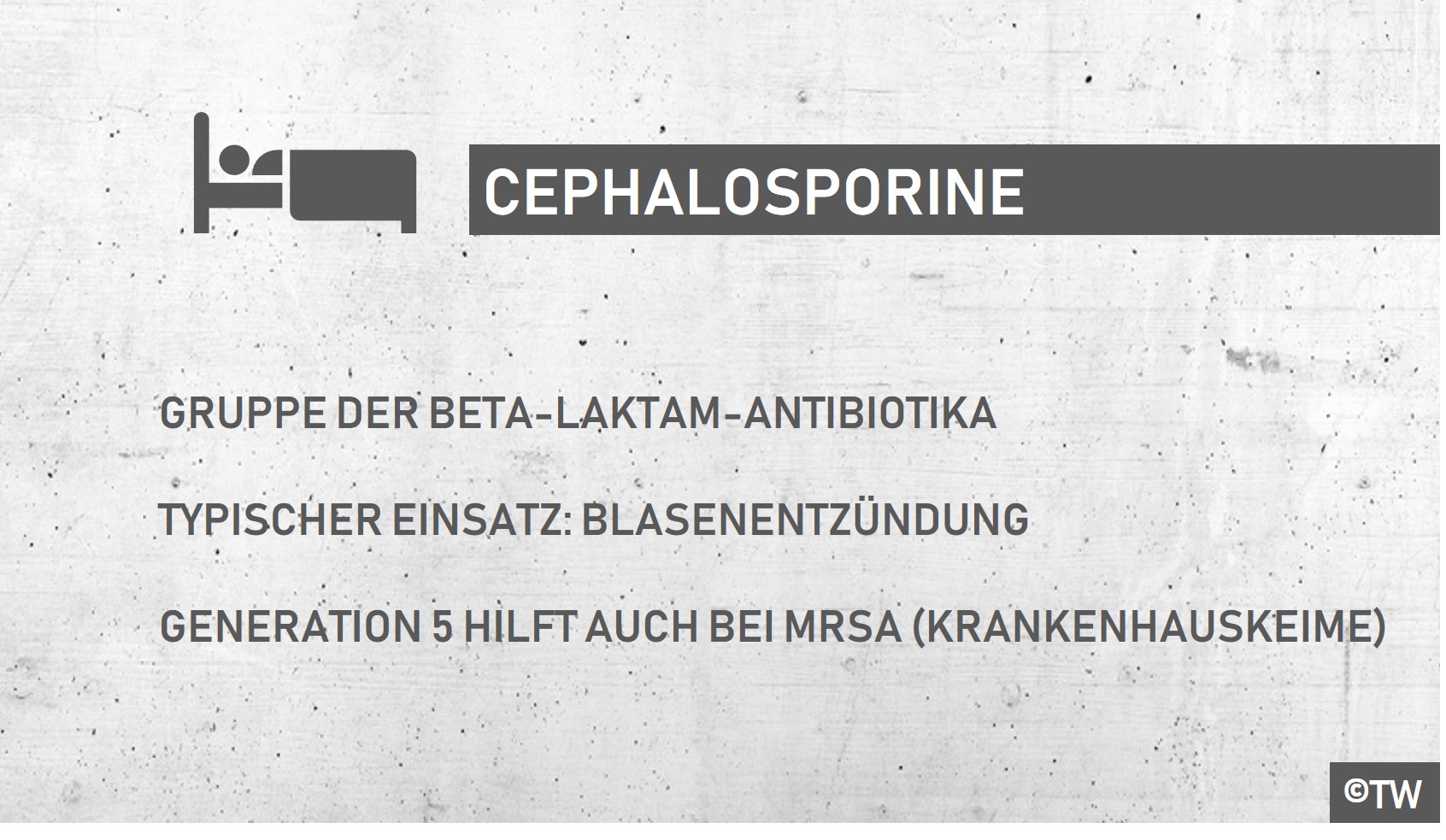 DoktorWeigl erklärt Die Cephalosporine Behandlung von