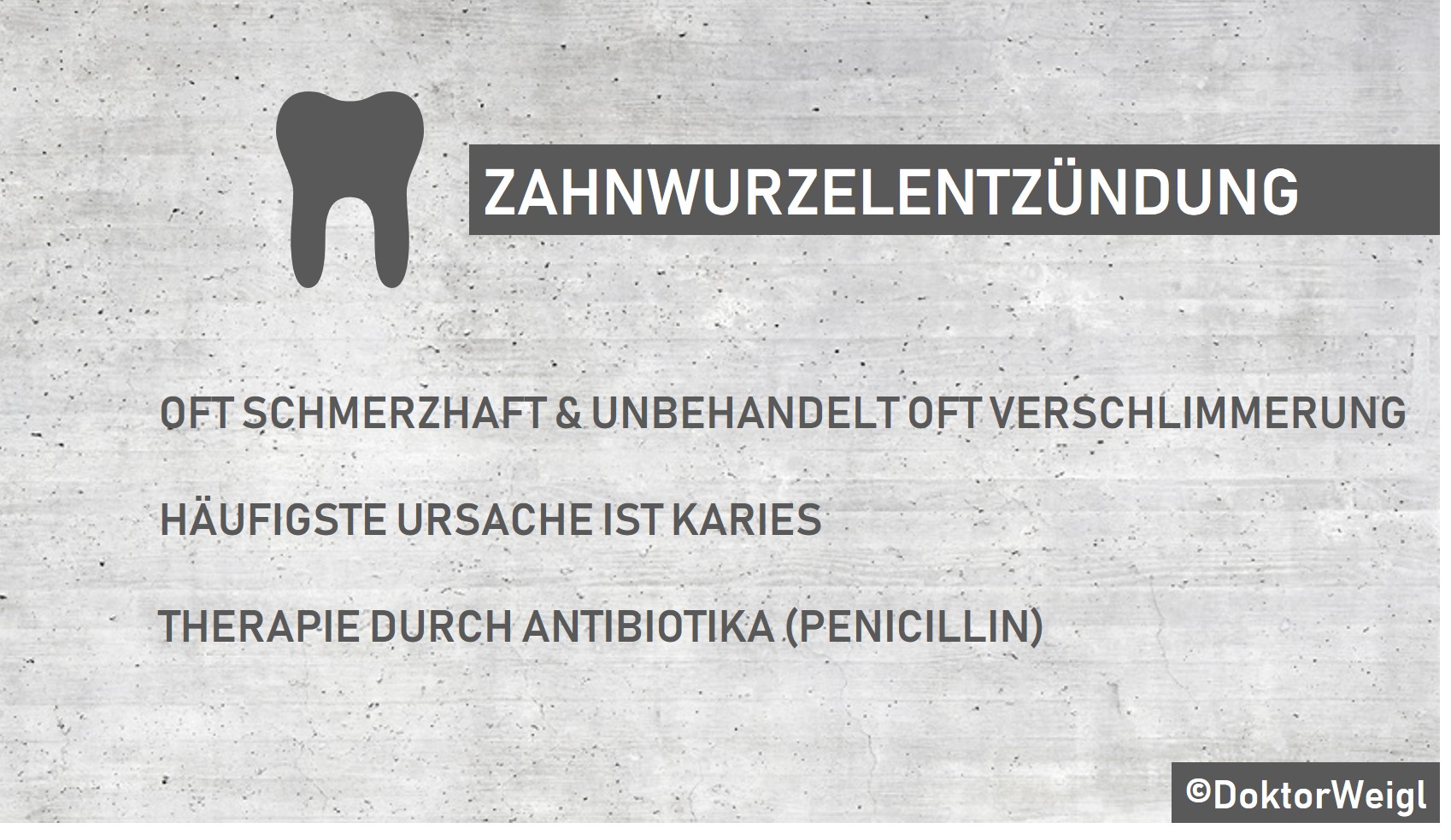 Zahnwurzelentzündung – welches Antibiotikum wird bei einer ...