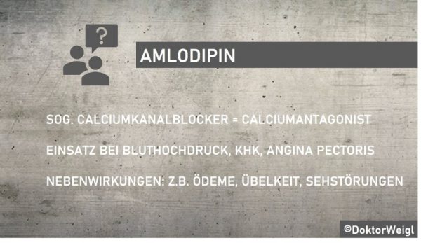 Wie Lange Dauert Es Bis Amlodipin Wirkt www.doktorweigl.de