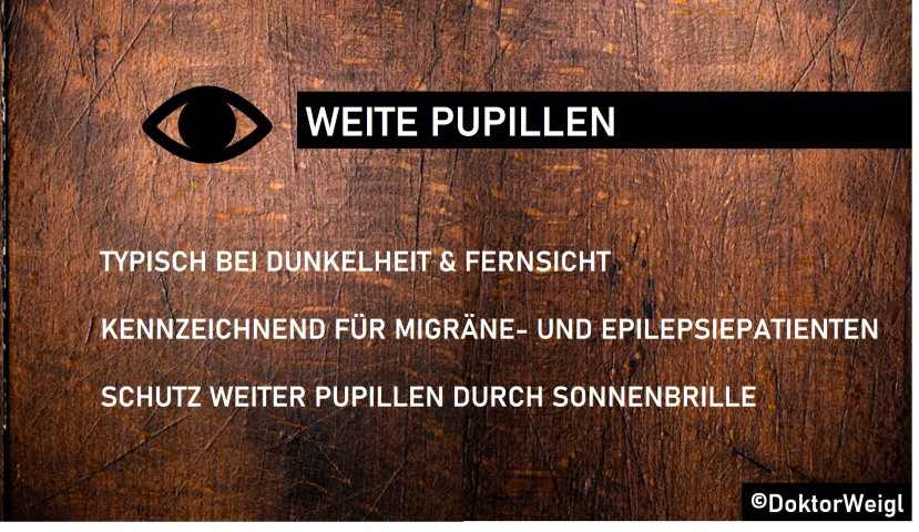 Pupillen verliebt große Psychologie: Pupille