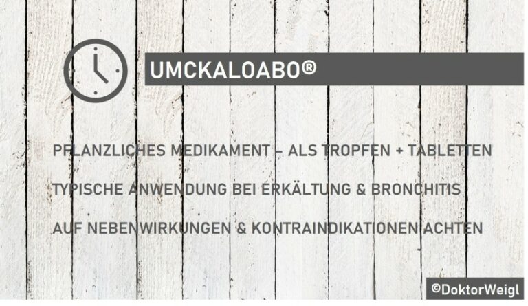 DoktorWeigl erklärt Umckaloabo – Wundermittel bei akuter Bronchitis ...